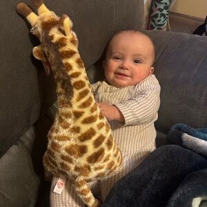 Giraffe Gavin silk Ty beanie baby